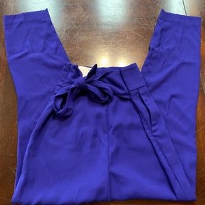 Express high rise ankle pants